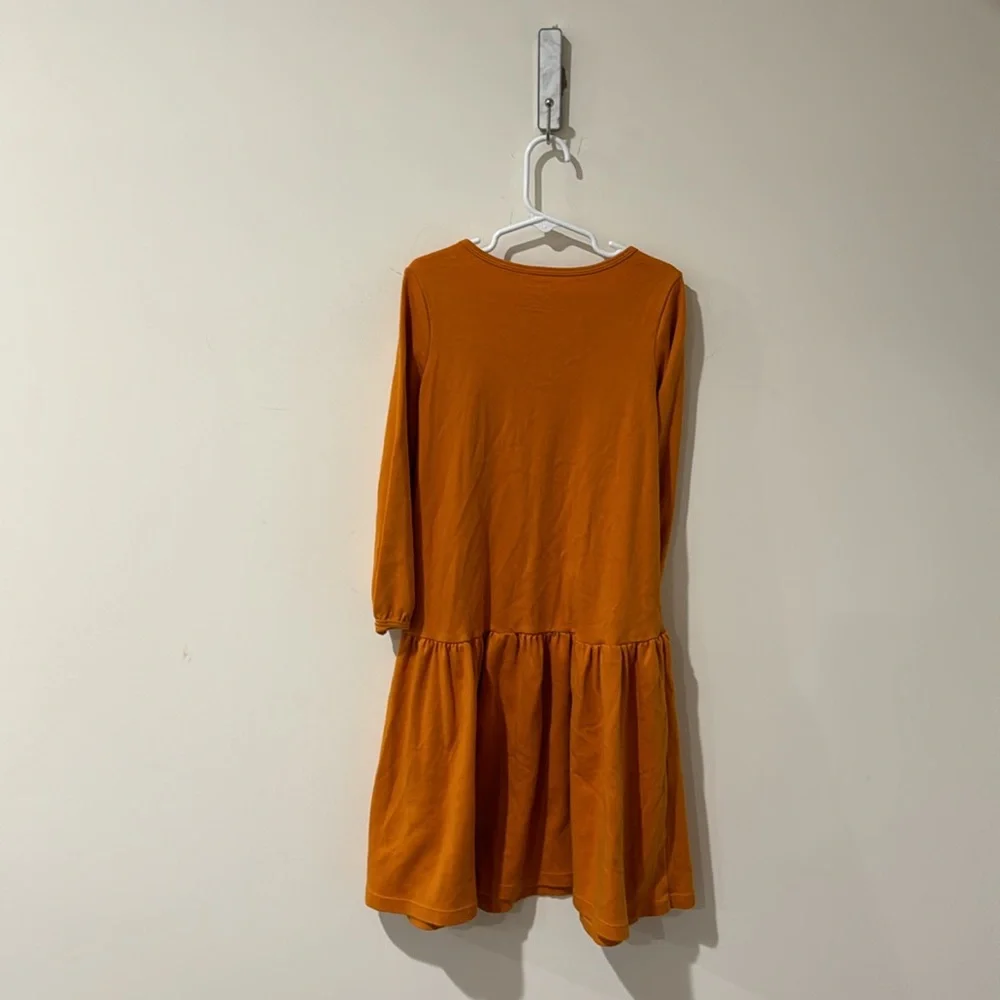 • Alice + Ames • Girls The Bette Dress Desert Sun / Orange 10 3/4 Sleeves - Picture 4 of 4